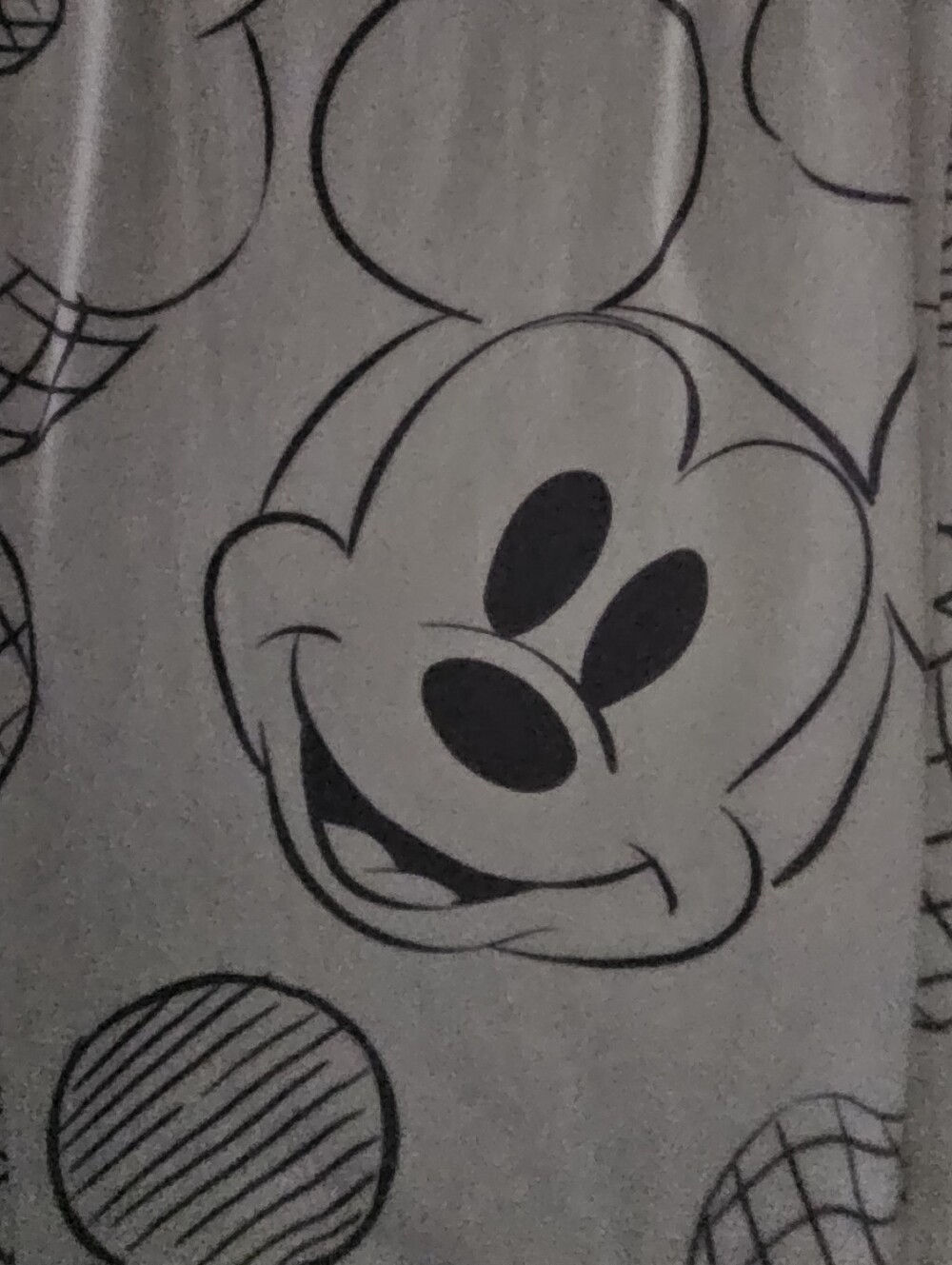 Disney Mickey Mouse Lounge Pants Plus 2X White Wide Leg Crop Pajama Disney Adult - Picture 8 of 13